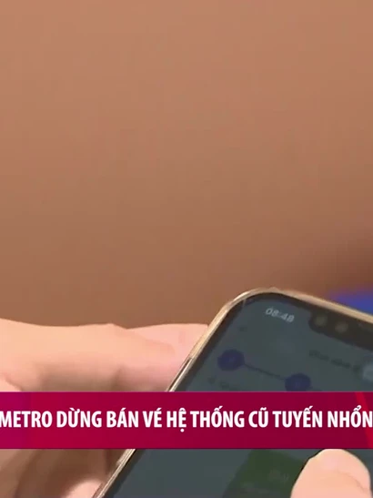 [Video] Hà Nội Metro dừng bán vé hệ thống cũ tuyến Nhổn–Ga Hà Nội