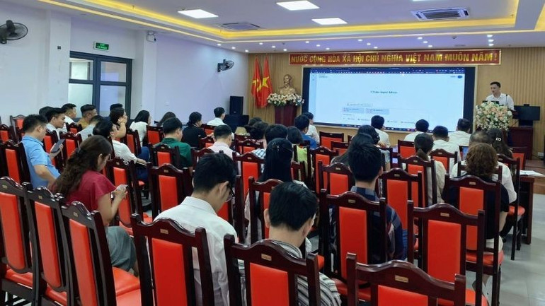 Khoá tập huấn diễn ra trong 2 ngày 8-9/8/2025. (Ảnh: PV) pgvai2.jpg