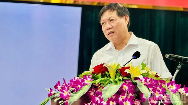 Thứ trưởng thường trực Y tế Đỗ Xuân Tuyên. (Ảnh: HNV) ndo_br_cket4.jpg