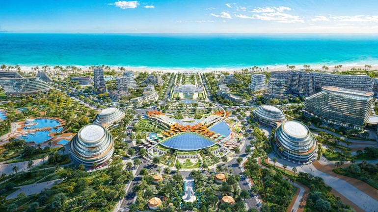 Thiết kế 3D một khu đô thị biển-sân bay đã và đang triển khai tại Cam Ranh (Khánh Hoà). dothicamranh.jpg