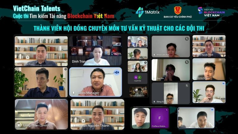 Hơn 20 trường đại học đã gửi bài dự thi VietChain Talents cho thấy sự quan tâm của ngành giáo dục đối với lĩnh vực công nghệ blockchain và tài sản mã hóa. (Ảnh: BTC) tu-van-vietchain.jpg