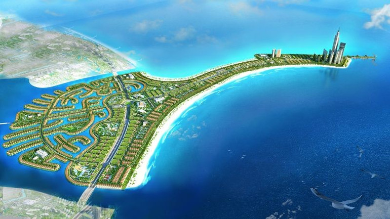 Một góc dự án Vinhomes Green Paradise Cần Giờ. (Ảnh: BTC) khu-c1.jpg