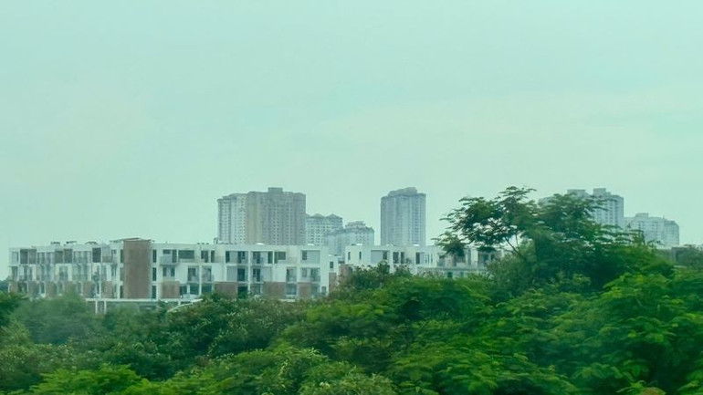 Phát triển đô thị bền vững là xu hướng tất yếu, khách quan hiện nay. (Ảnh: HNV) nhao3.jpg