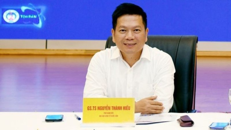 Phó Giám đốc Đại học Kinh tế Quốc dân Hà Nội, Giáo sư, Tiến sĩ Nguyễn Thành Hiếu. (Ảnh: PV) onghieu.jpg