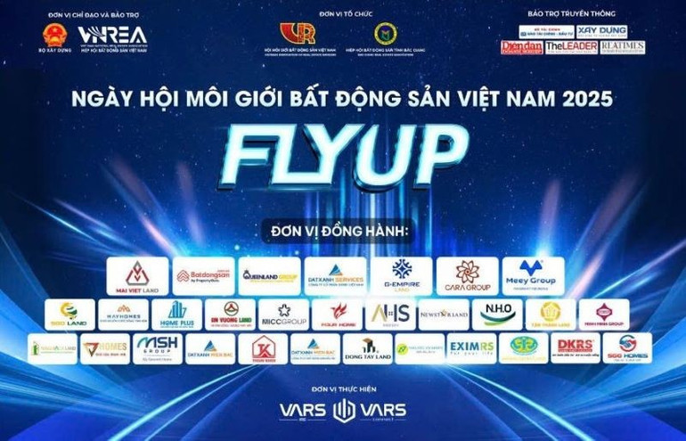 Ngày hội môi giới bất động sản Việt Nam 2025 dự kiến sẽ diễn ra trong 27-28/6/2025 tại Bắc Giang. bds3.jpg