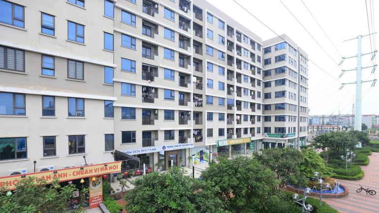 Nhà ở xã hội đang được tích cực đẩy mạnh phát triển ở nước ta. (Ảnh: VNREA) noxh.jpg