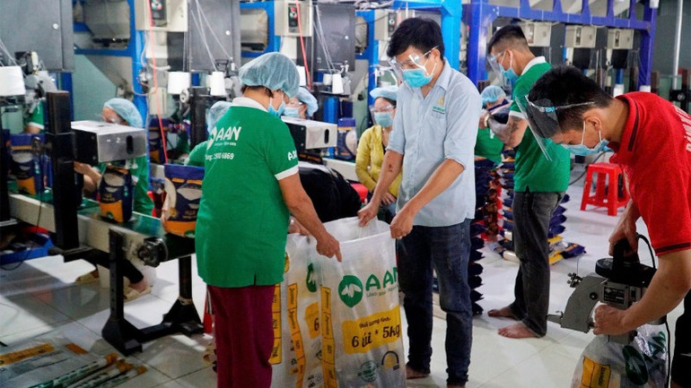 Năm 2024, Tập đoàn Tân Long xuất khẩu sang Nhật Bản khoảng 5.000 tấn gạo mang thương hiệu A An. c9d29de94ee4c6ba9ff5-3626.jpg