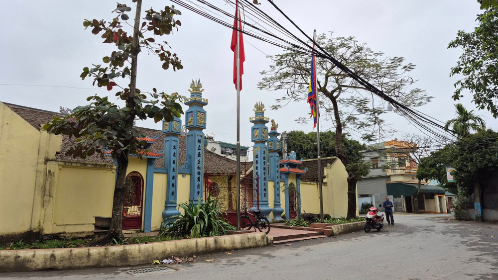 Đình Ngọc Trục (xã Đông Lỗ, huyện Ứng Hòa) vừa được công nhận là di tích.