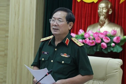 Thượng tướng Lê Huy Vịnh.