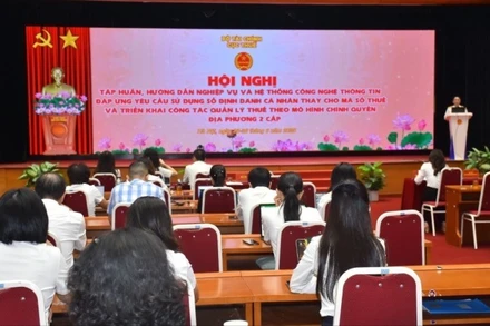 Quang cảnh hội nghị. (Ảnh: QUỲNH TRANG)