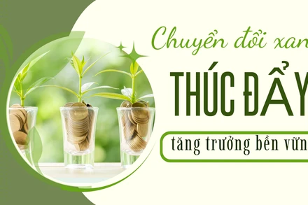 Chuyển đổi xanh, thúc đẩy tăng trưởng bền vững