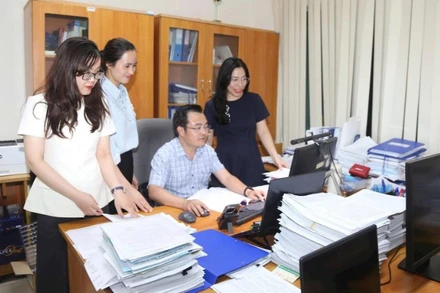 Cơ quan Ủy ban Kiểm tra Trung ương đẩy mạnh triển khai các giải pháp xây dựng hệ thống cơ sở dữ liệu kiểm tra, giám sát trên môi trường số. (Ảnh MẠNH TIẾN)