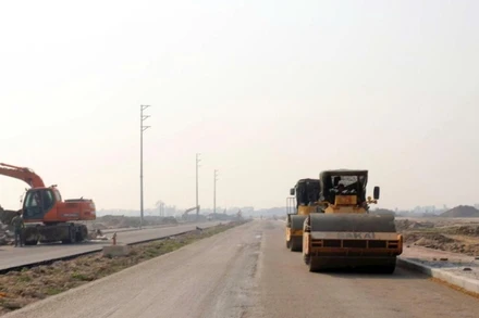 Khu công nghiệp Gia Lộc, thành phố Hải Phòng đã cơ bản hoàn thiện hạ tầng giai đoạn 1 đáp ứng nhu cầu sản xuất của doanh nghiệp. (Ảnh MINH NGUYÊN)