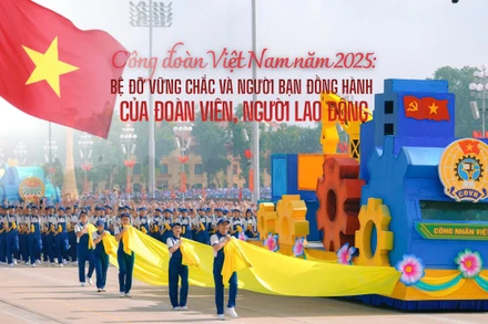 Bệ đỡ vững chắc và người bạn đồng hành của đoàn viên, người lao động