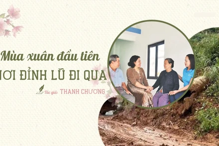 Mùa xuân đầu tiên nơi đỉnh lũ đi qua 