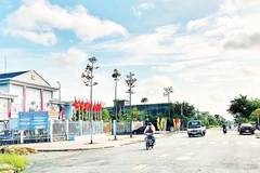 Phường Vĩnh Trạch (Cà Mau) đang nỗ lực thực hiện phương châm "Sáng - xanh - sạch - đẹp".