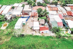 Nguồn lực đất đai bị lãng phí bởi quy hoạch treo, những quy định chưa bám sát thực tiễn. Trong ảnh: Khu đô thị Bình Quới-Thanh Đa quy hoạch gần 30 năm chưa triển khai.