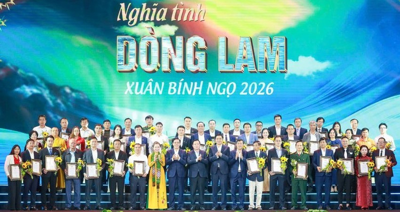 Hơn 172 tỷ đồng ủng hộ Chương trình “Nghĩa tình dòng Lam-Xuân Bính Ngọ năm 2026”.