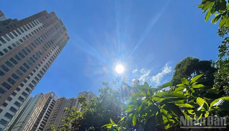 Khu vực Hà Nội dự báo tiếp tục có nắng nóng. (Ảnh minh họa: Đ.T)