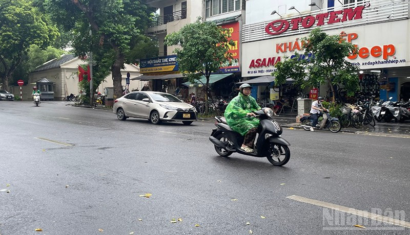 Dự báo chiều tối khu vực Bắc Bộ có mưa rào và dông rải rác. (Ảnh minh họa: Đ.T)
