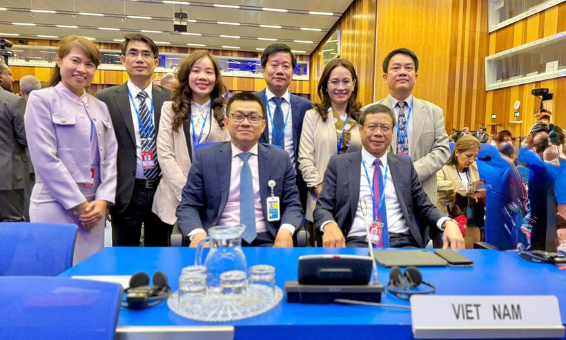 Đoàn Việt Nam tham dự Khóa họp lần thứ 69 Đại hội đồng IAEA.