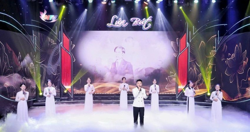 Một tiết mục văn nghệ tại chương trình.