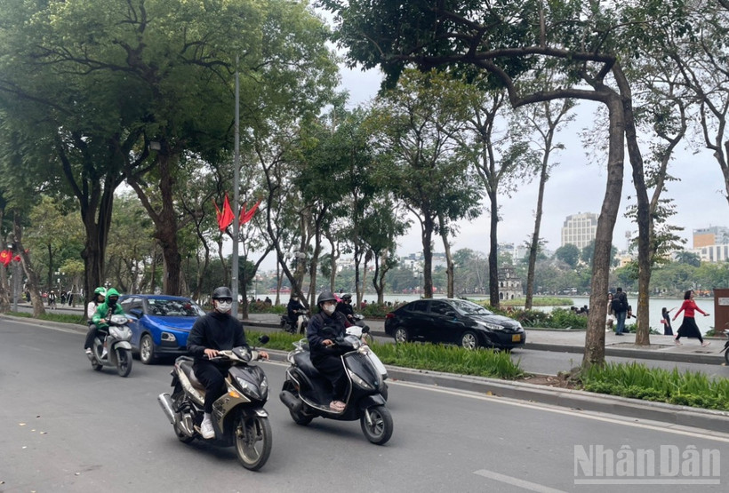 Dự báo khu vực Hà Nội sáng và đêm trời rét. (Ảnh minh họa: Đ.T)