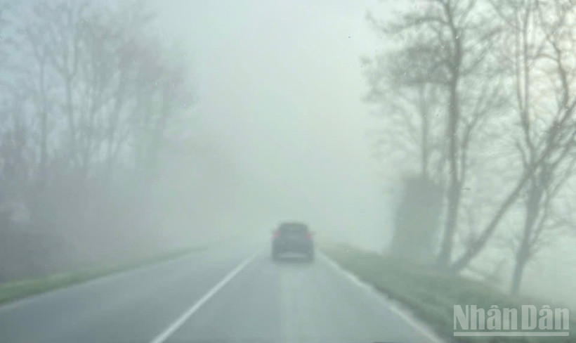 Dự báo khu vực Bắc Bộ có mưa vài nơi, sáng sớm có sương mù và sương mù nhẹ. (Ảnh minh họa: Đ.T)