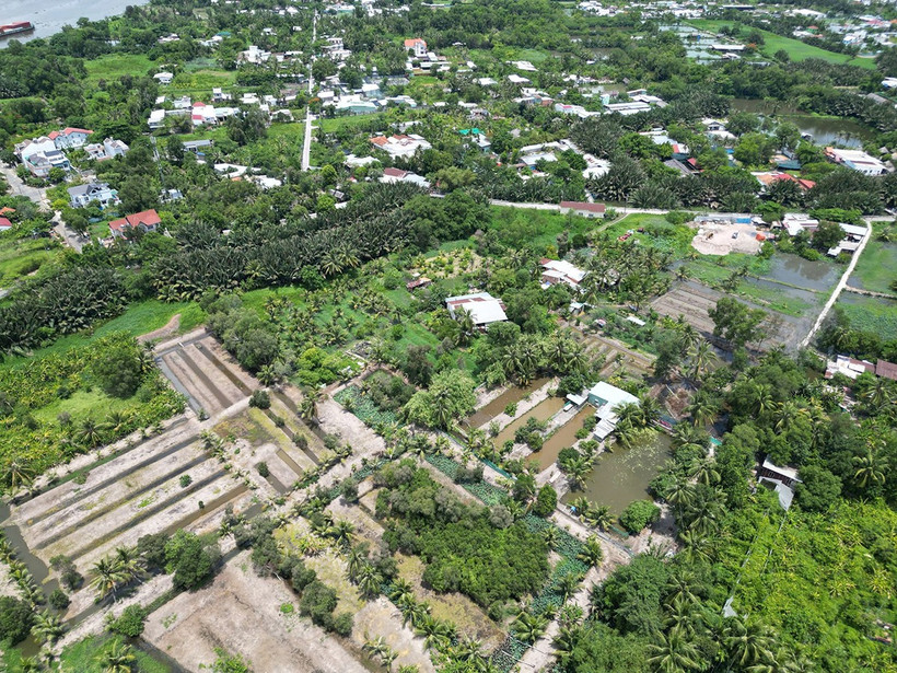 Nằm ngay trong nội thành nhưng bán đảo Bình Quới-Thanh Đa chẳng khác gì vùng quê bị lãng quên (Ảnh: THẾ ANH)