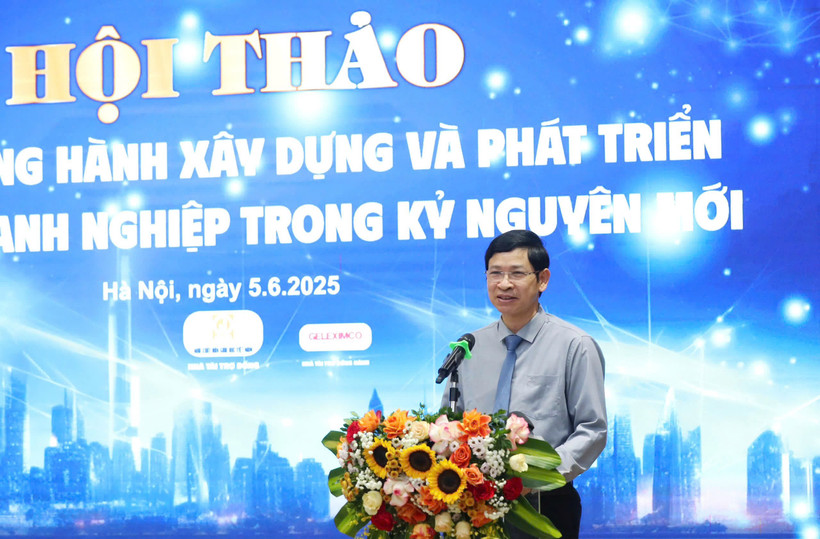 Thứ trưởng Văn hóa, Thể thao và Du lịch Hồ An Phong phát biểu tại sự kiện. (Ảnh: TRẦN HUẤN)