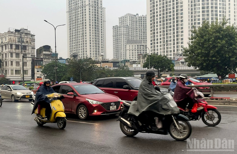 Dự báo khu vực Hà Nội có mưa, trời rét. (Ảnh minh họa: Đ.T)