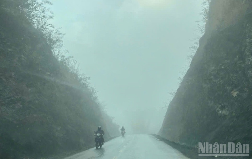 Dự báo khu vực Bắc Bộ nhiều nơi có sương mù nhẹ. (Ảnh minh họa: Đ.T)