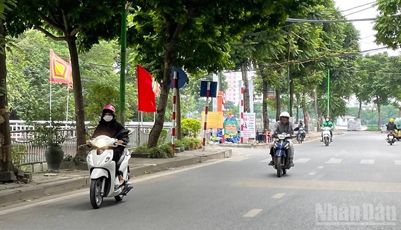 Dự báo khu vực Hà Nội sáng sớm và đêm trời lạnh. (Ảnh minh họa: Đ.T)