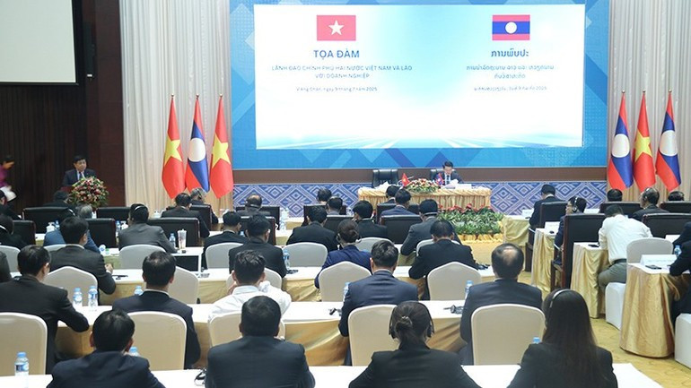 Quang cảnh tọa đàm. (Ảnh: HẢI TIẾN)