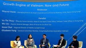 Các đại biểu tham gia phiên thảo luận tại Hội thảo. (Ảnh: Tổng Lãnh sự quán Việt Nam tại Hồng Kông, Trung Quốc)