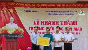 PVCFC tài trợ nguồn kinh phí 5 tỷ đồng để xây dựng trường tiểu học Yến Mao. 