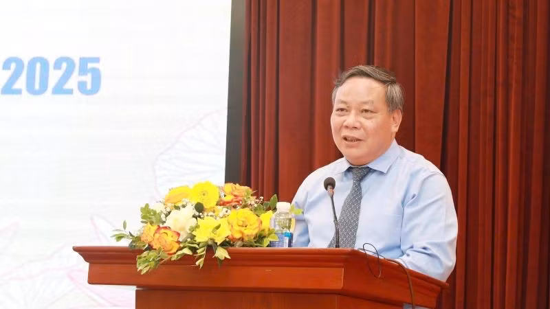 Đồng chí Nguyễn Văn Phong, Phó Bí thư Thường trực Thành ủy Hà Nội, chỉ đạo tại hội nghị.