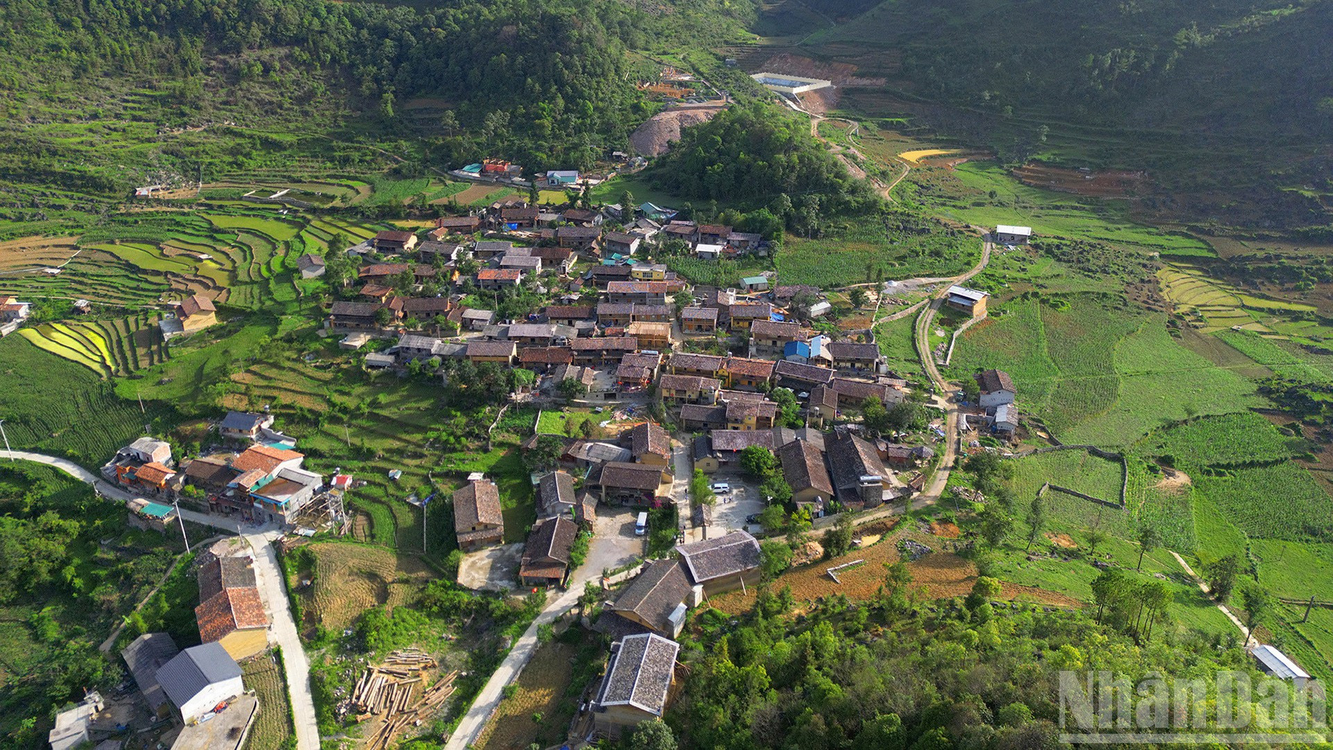 Làng Lô Lô Chải, Tuyên Quang. (Ảnh NGUYÊN-HÀO)