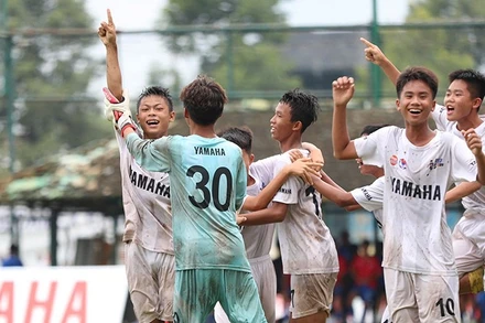 U13 Thành phố Hồ Chí Minh là hiện tượng bất ngờ tại giải đấu năm nay. (Ảnh: VFF)