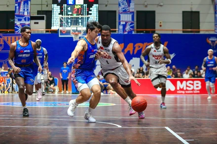 Hanoi Buffaloes đã "lột xác" hoàn toàn trong mùa giải này. (Ảnh: VBA)