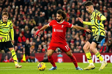 Pháo thủ chưa thể chiến thắng trước Lữ đoàn đỏ trên sân Anfield suốt 13 năm. (Ảnh: LFC)