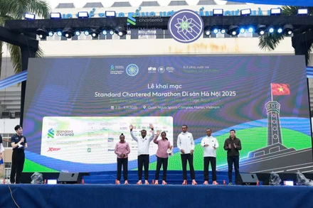 Dàn vận động viên quốc tế hàng đầu tranh tài tại giải đấu.