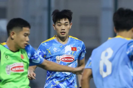 Nguyễn Đình Bắc và các đồng đội chuẩn bị cho hành trình tại Vòng chung kết U23 châu Á 2026. (Ảnh: VFF)