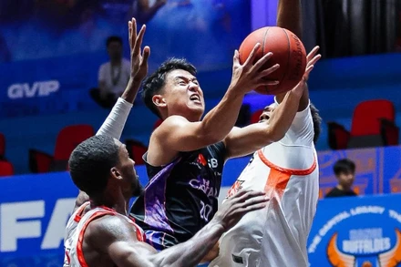 Hanoi Buffaloes thi đấu thăng hoa trên sân nhà. (Ảnh: VBA)