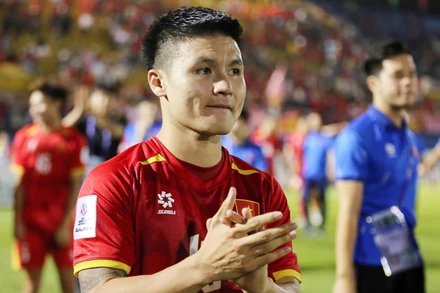 Tiền vệ Nguyễn Quang Hải lần thứ hai liên tiếp lỡ hẹn tập trung cùng đội tuyển Việt Nam vì chấn thương. (Ảnh: Tuấn Hữu)