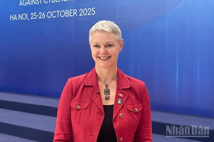 Đại sứ Na Uy tại Việt Nam Hilde Solbakken.