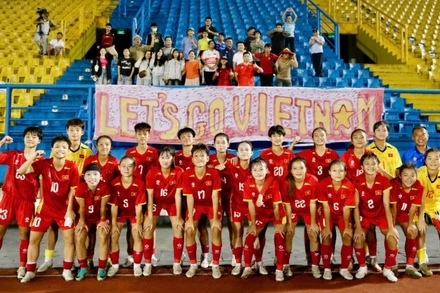 Đội tuyển U17 nữ Việt Nam đã xuất sắc giành tấm vé vào Vòng chung kết U17 nữ châu Á 2026 diễn ra tại Trung Quốc. (Ảnh: VFF)