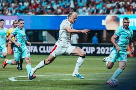 Manchester City tiến vào vòng 16 đội mạnh nhất. (Ảnh: MCFC)