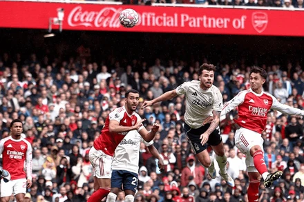Arsenal thắng mãn nhãn 3-0 trước Nottingham Forest. (Ảnh: Arsenal FC)