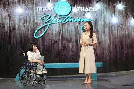 “Trạm yêu thương” kể về hành trình sống đầy nghị lực của chị Lâm Thị Nga. (Ảnh: BTC)